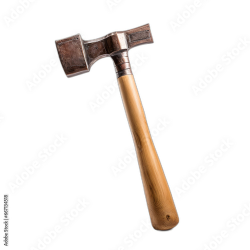 Sledge hammer isolated on transparent or white background photo
