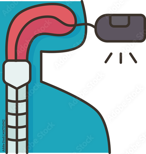 bronchoscopy  icon