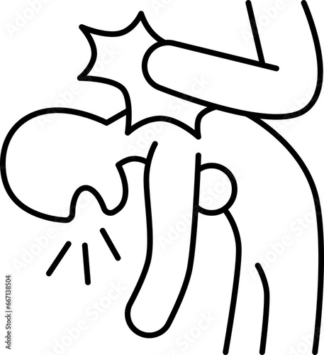 back blows  icon