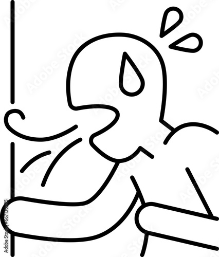 wheezing  icon