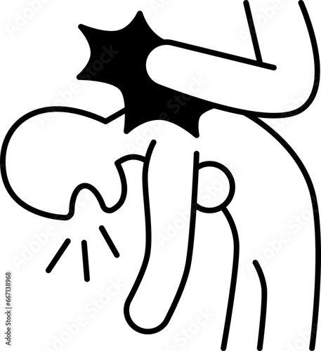back blows  icon