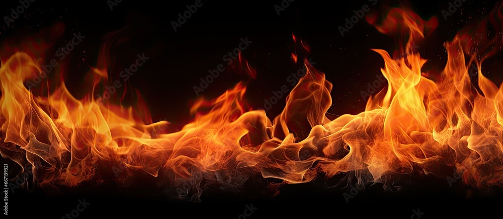 Abstract fiery texture of a blazing bonfire Abstract fiery texture of a blazing bonfire