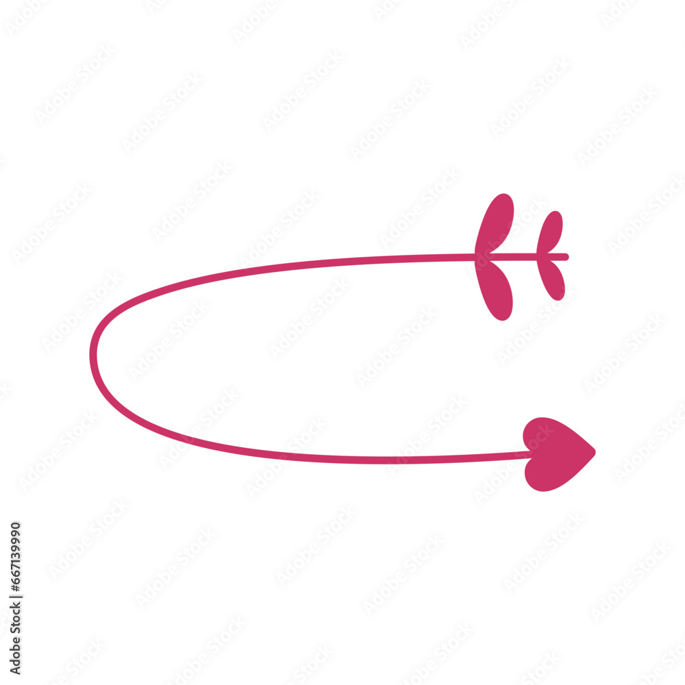 Arrow Girly Heart Arrow Girly Heart