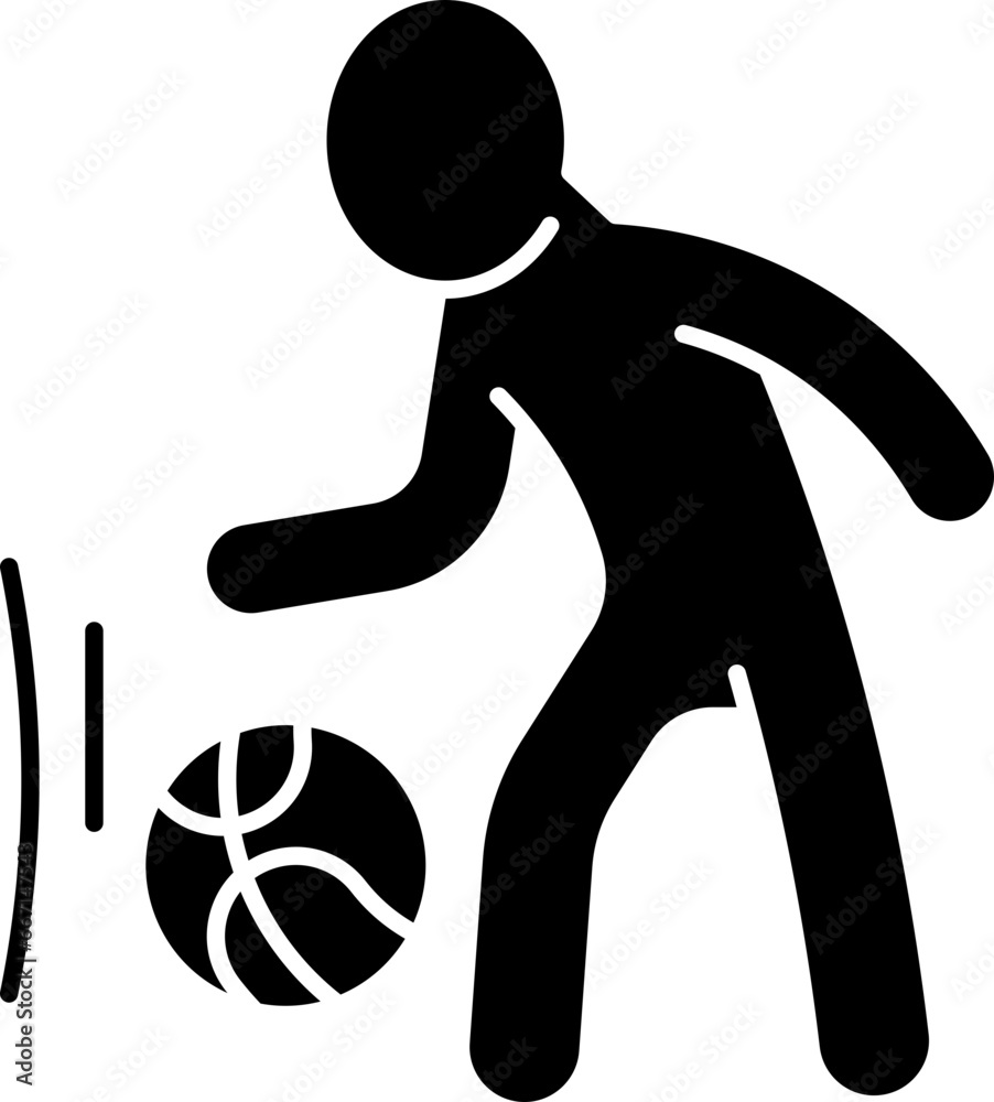 Fototapeta premium basketball icon