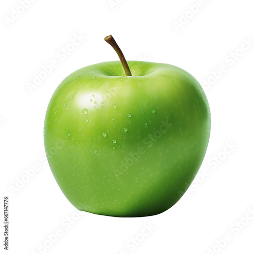 Green apple clip art