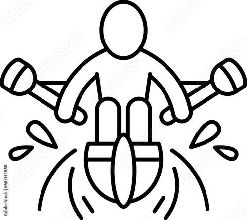 canoeing  icon