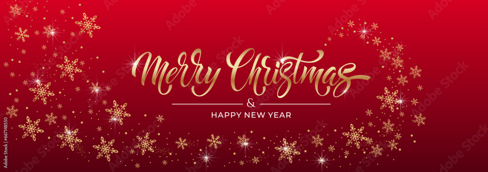 Merry Christmas and Happy New Year hand lettering calligraphy. Vector holiday illustration element. Merry Christmas and Happy New Year hand lettering calligraphy. Vector holiday illustration element.