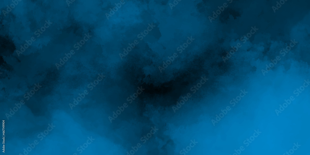 Canvas for modern creative design abstract cosmic fuchsia neon paper textured aquarelle. spectacular abstract blue and black smoke isolated colorful blue background modern seamless blue