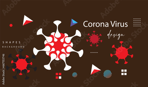 Coronavirus 2019-nCoV. Coronavirus outbreak and coronaviruses influenza background as dangerous flu strain cases as a pandemic.