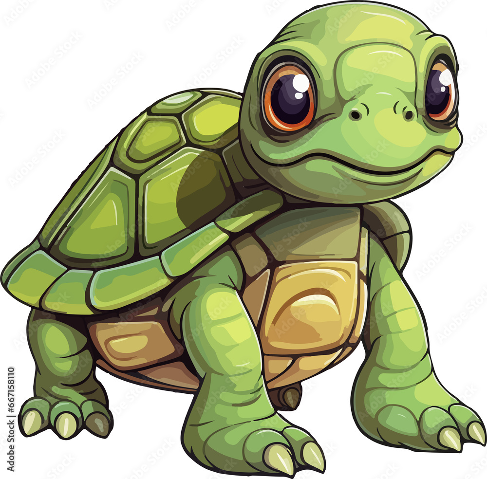 Fototapeta premium Cute turtle