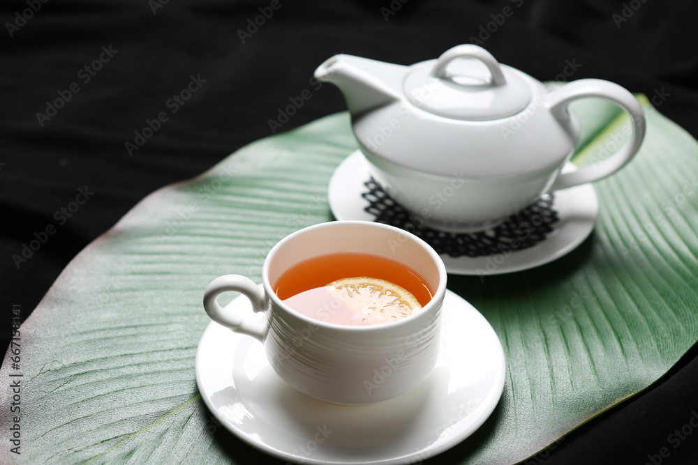 Fototapeta premium lemon tea