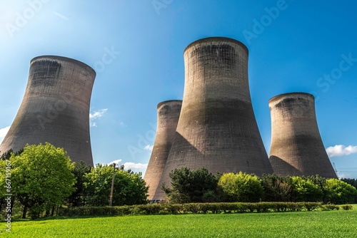 Fiddlers Ferry Power Station a decommissioned coal fired power station located in Warrington, Cheshire, England