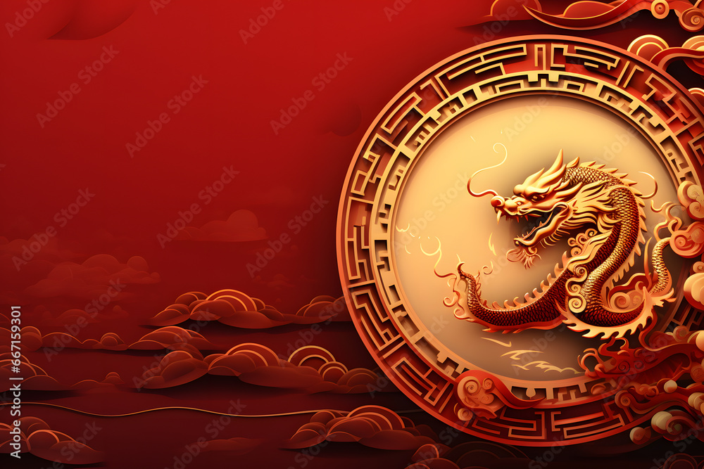 2024 Year Of The Dragon Banner Design Ai Generated Art Stock   1000 F 667159301 EmtYql9NYJXXr8HfA9QFbLx3GwL0T8CT 