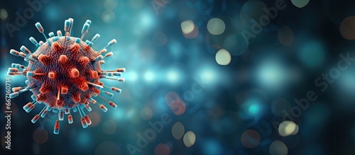 Artificial Intelligence illustration of COVID 19 vaccine Virus destruction Vaccin against coronavirus disease Breakthrough in creating vaccine