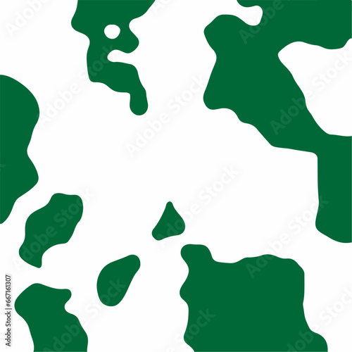 Abstract Cow skin texture. Piebald  skin vector with geographic land shape. 3d world map continent . can be used in leather bag, shoes, back cover and jacket