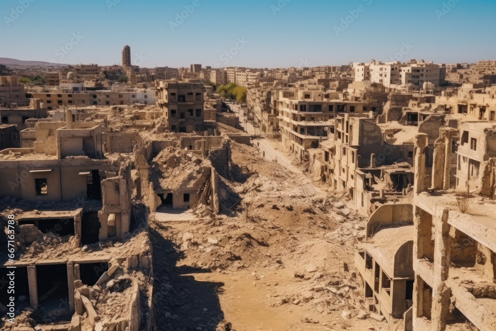 A City's Final Breath: Arab Ruins in the Aftermath