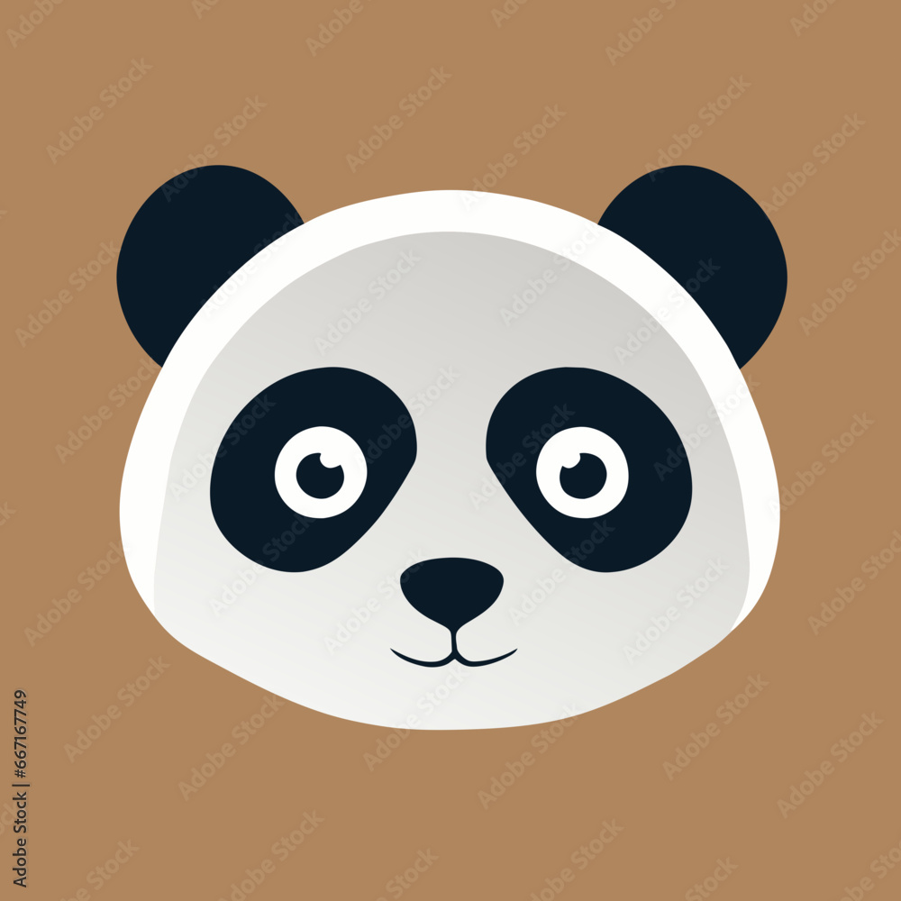 Fototapeta premium panda logo