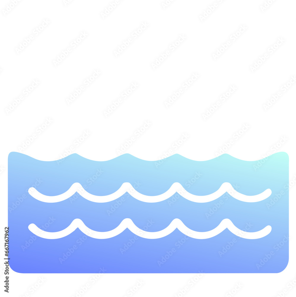 Obraz premium water icon