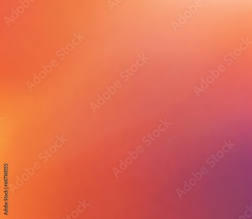 Abstract gradient smooth Orange background image by AI