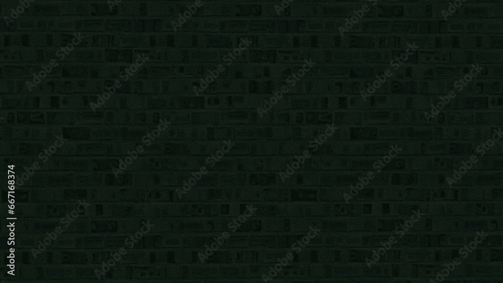 Brick pattern green background Brick pattern green background