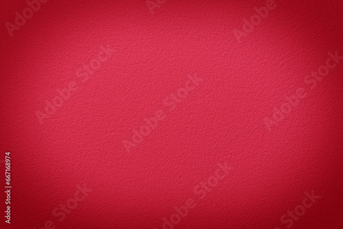 Red wall with vignette a background or texture