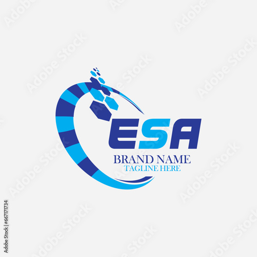 ESA letter logo. MH simple and modern logo. Elegant and stylish MH logo design for your company MH letter logo vector design