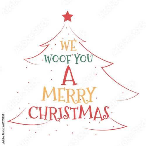 We woof you a merry christmas