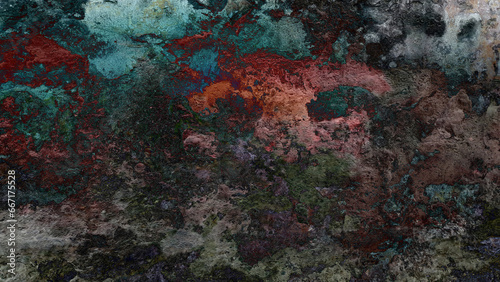 Texture of ocean green stone surface