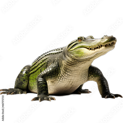crocodile isolated on transparent or white background