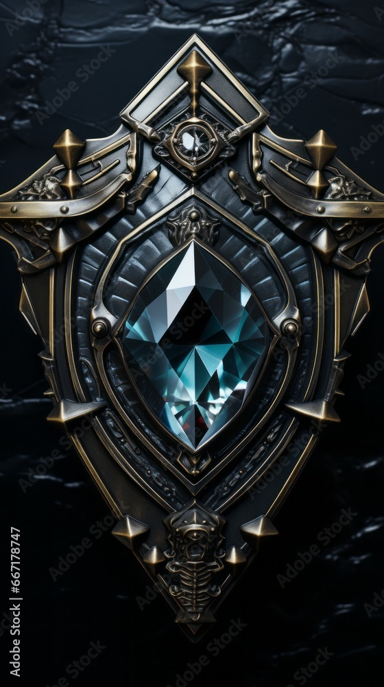 black magic diamond shield