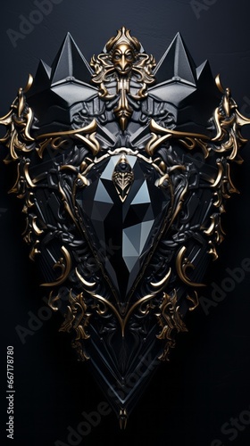 black magic diamond shield