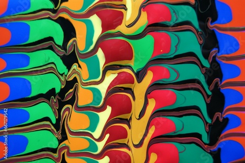 Unique abstract background. Fluttering mixed colors.