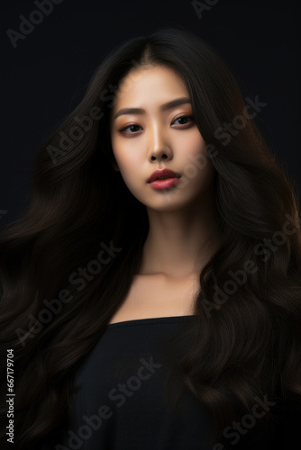 Young asian beauty woman