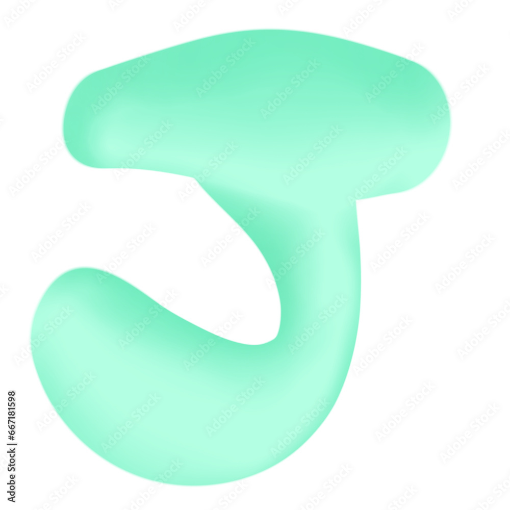 Alphabet capital letter J colored 3D handwriting font style graphic design icon clipart cartoon Alphabet capital letter J colored 3D handwriting font style graphic design icon clipart cartoon