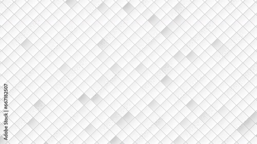 A striking image featuring a black background with a beautiful white cubes pattern that creates a visually captivating contrast