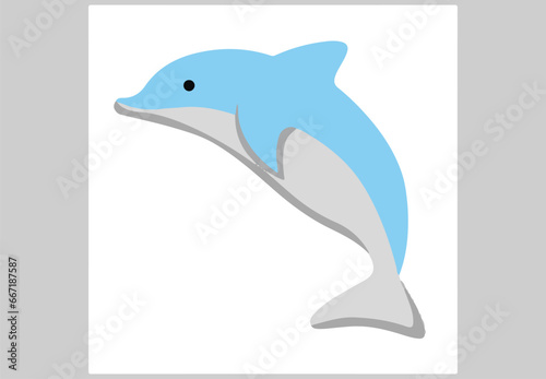 dolphin vector art