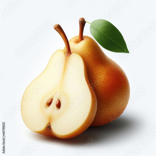 Fresh and Ripe Pear Delight, GENERATIVE AI