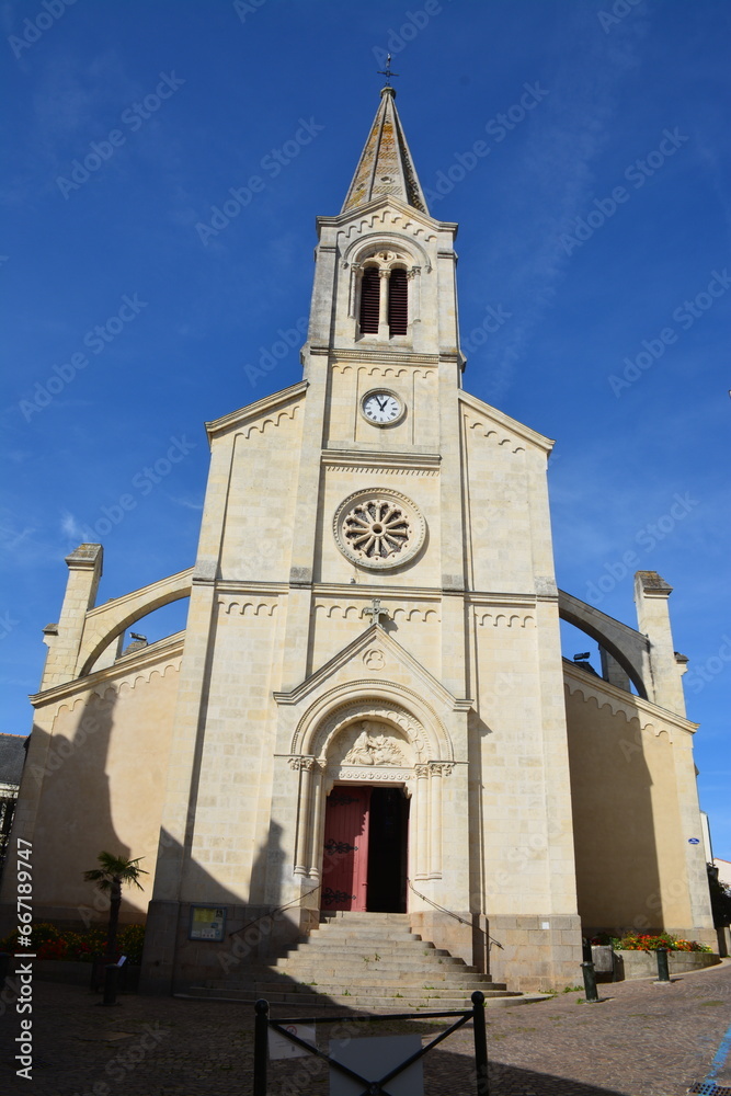 Fototapeta premium Pornic - Eglise Saint Gilles