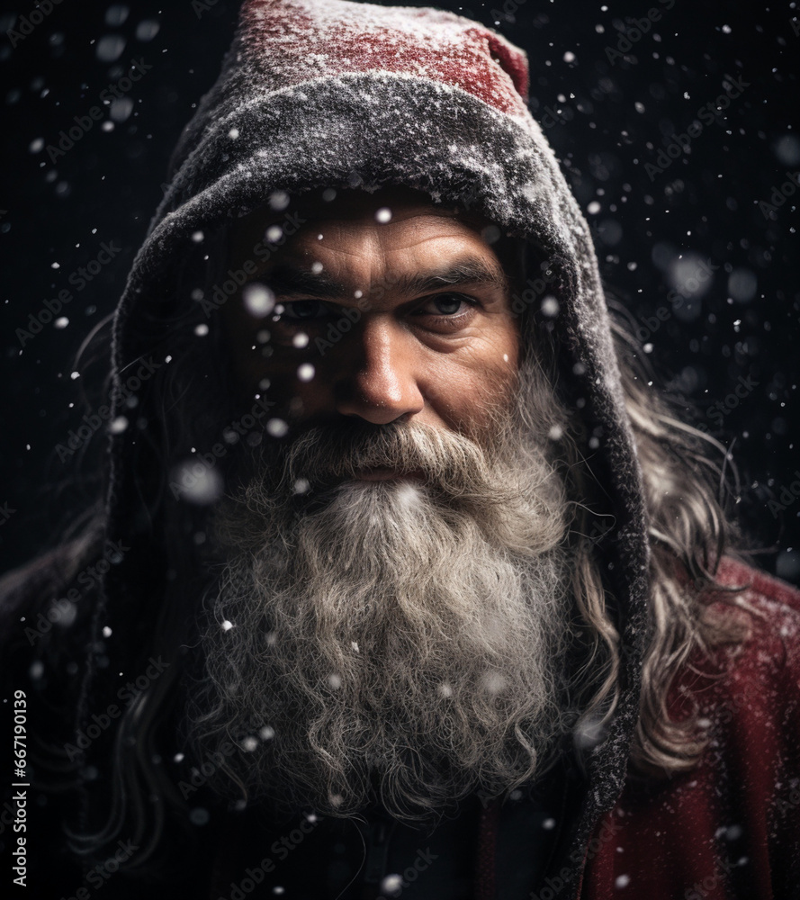 Intense Santa gaze Intense Santa gaze