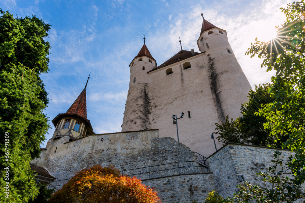 Le Château de Thoune en Suisse