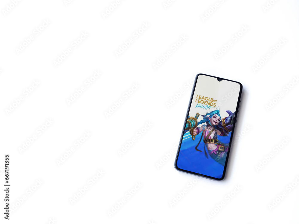 Wild Rift In App Pricing Lod, Israel - July 16,2023: League of Legends - Wild Rift app launch ...