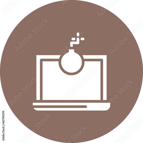 Cyber Bomb Icon