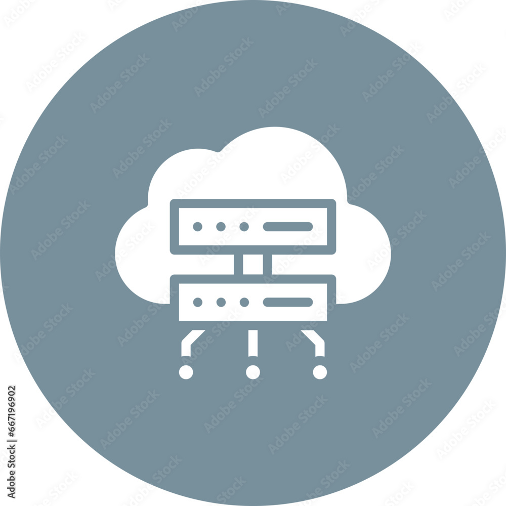 Cloud Computing Icon Cloud Computing Icon