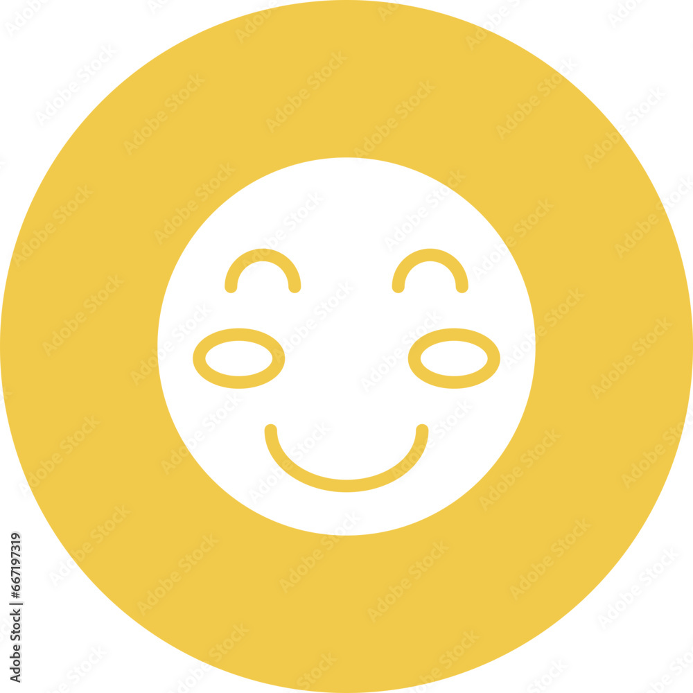 Fototapeta premium Blush Icon