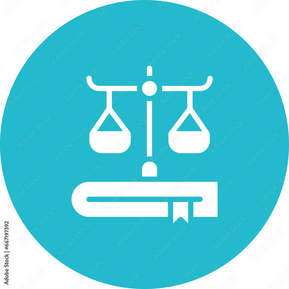 Law Book Icon Law Book Icon