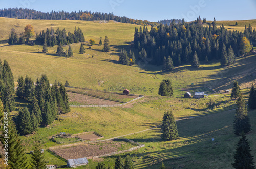 Landscape scenes from Padis, Apuseni Mountains, Bihor County, Romania