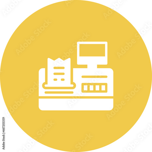 Cashier Machine Icon
