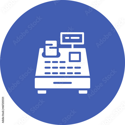 Cashier Machine Icon