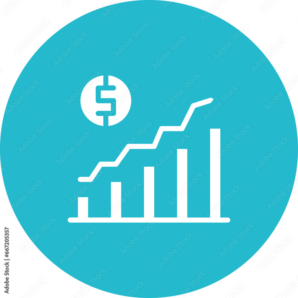 Economy Growth Icon