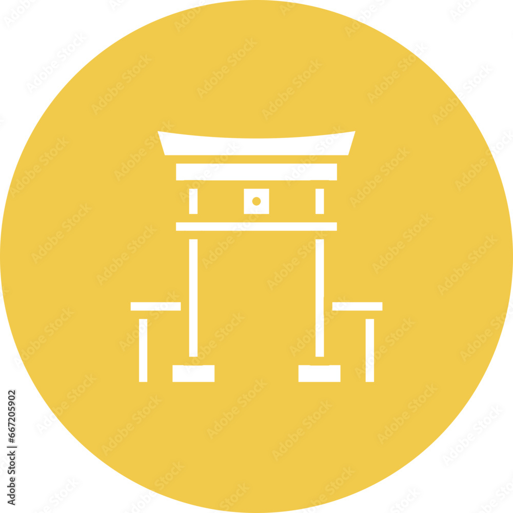 Torii Gate Icon Torii Gate Icon
